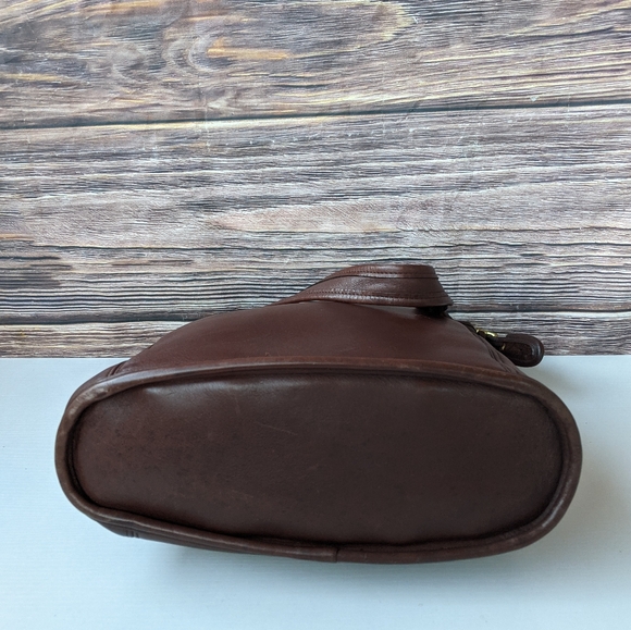 Vintage Coach Duffle 9060 Sac a dark brown Shoulder Bag - Picture 8 of 12